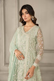 3 PIECE EMBROIDERED ORGANZA SUIT | SF-EF24-09